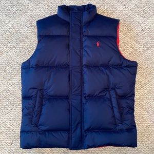 Polo by Ralph Lauren Navy Puffer Vest